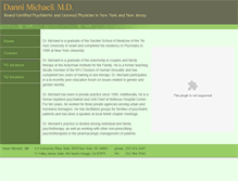 Tablet Screenshot of dannimichaelimd.com